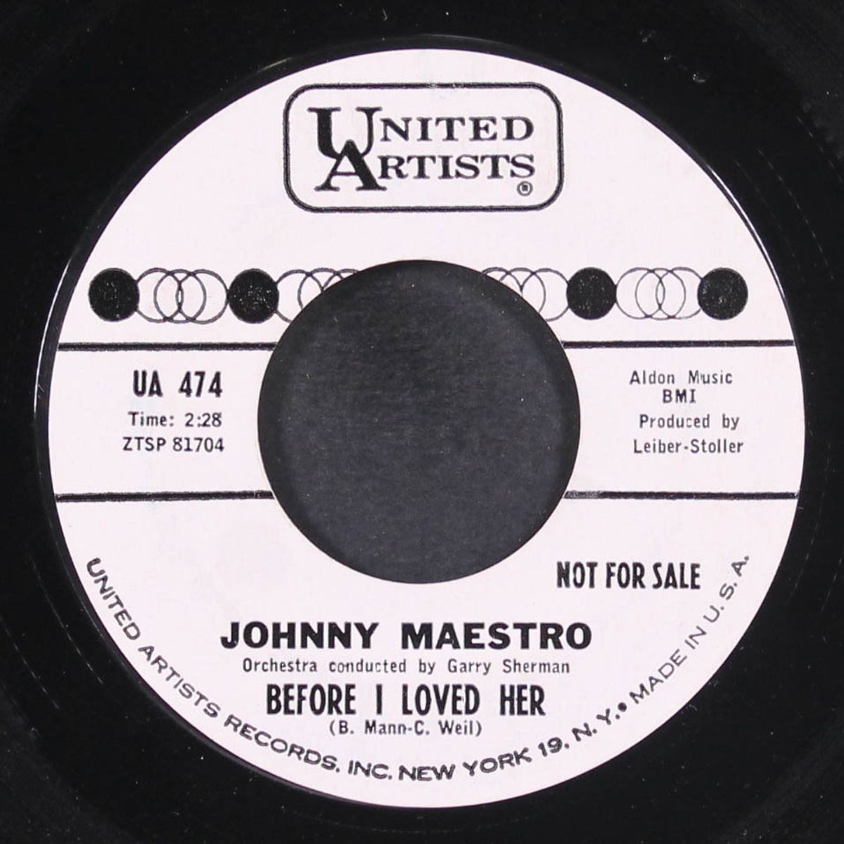 fifty million heartbeats / before i loved her by JOHNNY MAESTRO