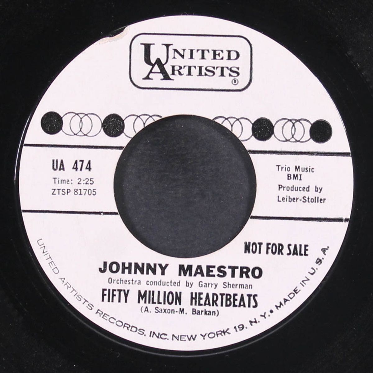 fifty million heartbeats / before i loved her by JOHNNY MAESTRO