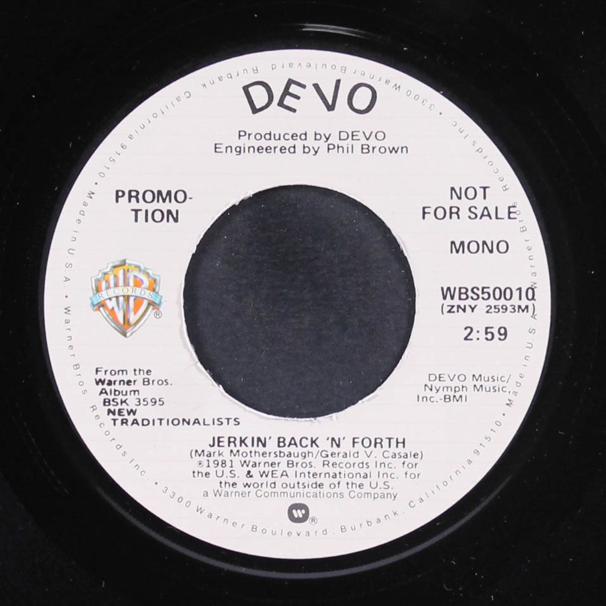 jerkin' back 'n' forth by DEVO