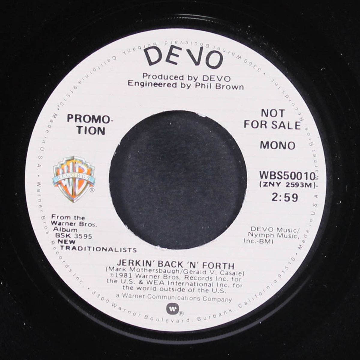 jerkin' back 'n' forth by DEVO