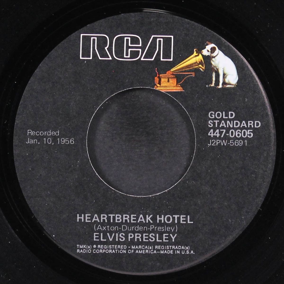 heartbreak hotel / i was the one by ELVIS PRESLEY