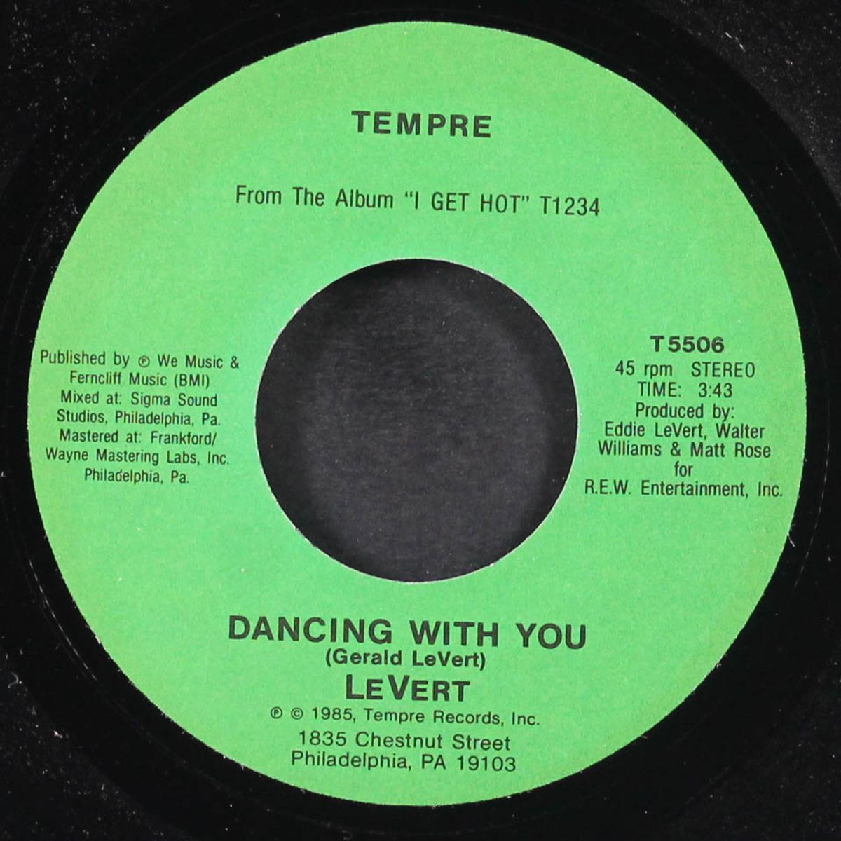 dancing with you / all in the way you dance by LEVERT