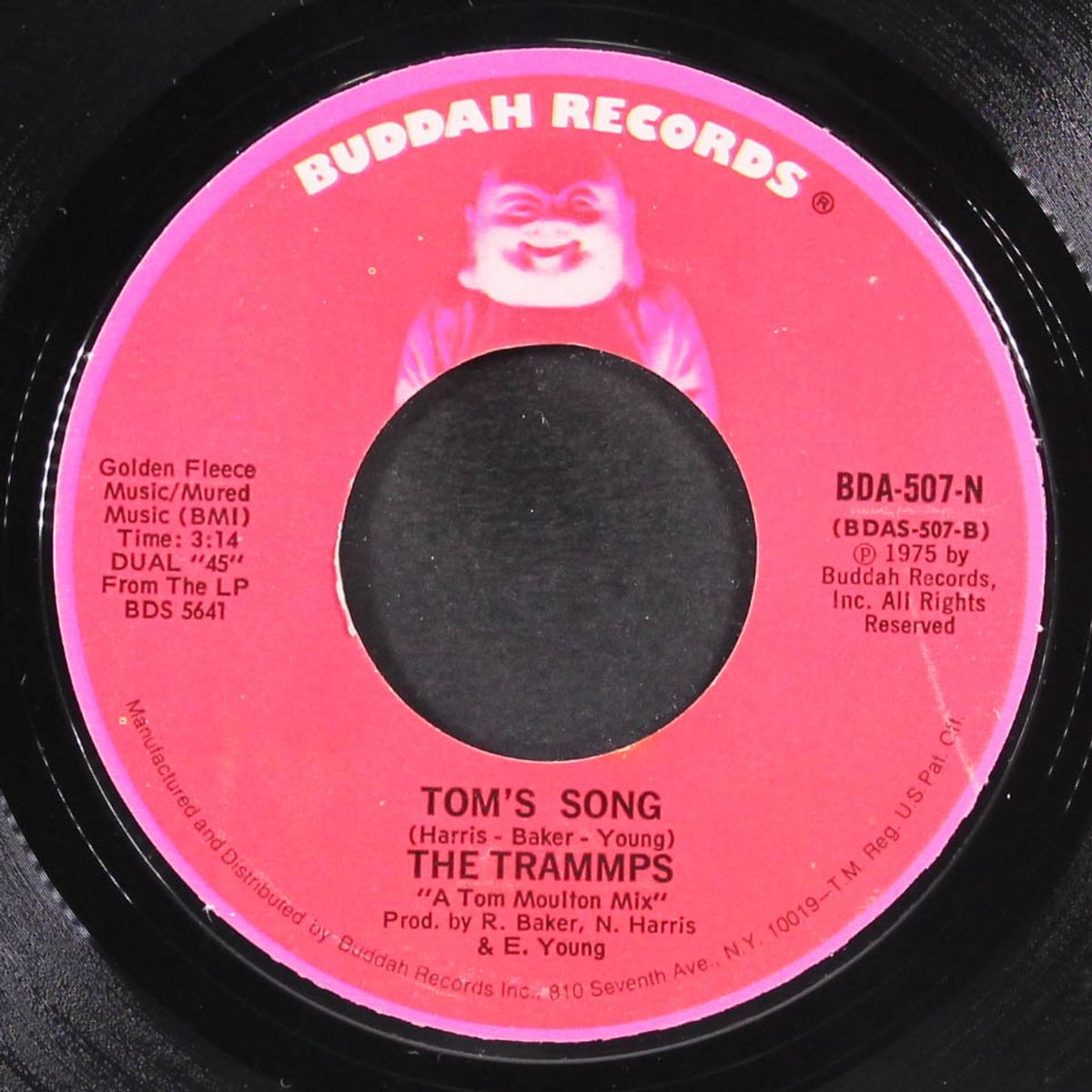hold back the night / tom's song by TRAMMPS