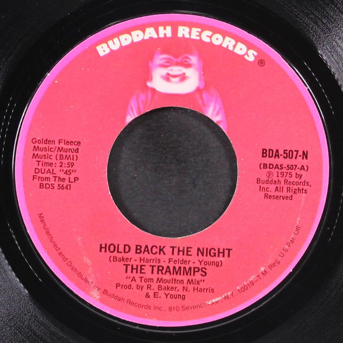 hold back the night / tom's song by TRAMMPS