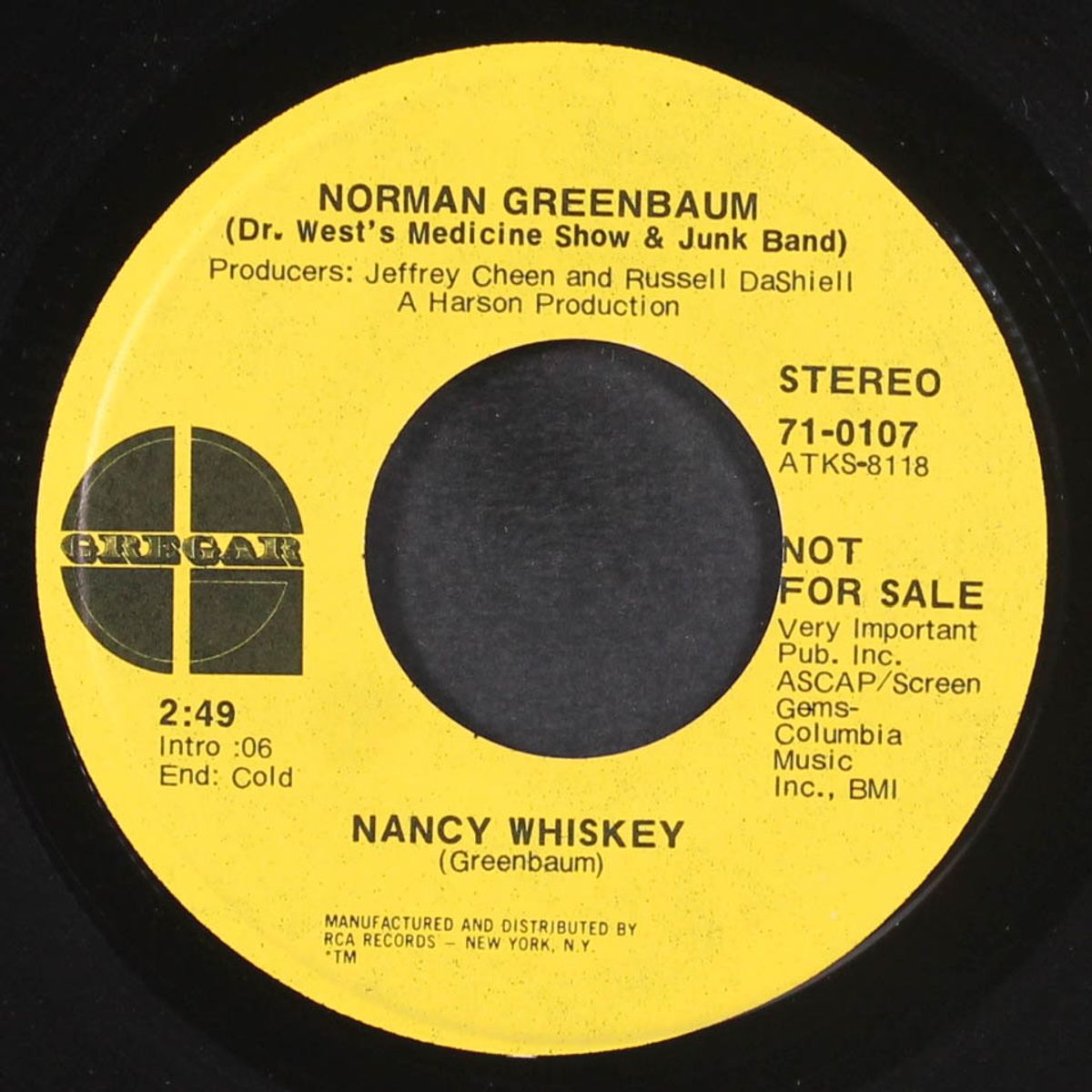 twentieth century fox / nancy whiskey by NORMAN GREENBAUM