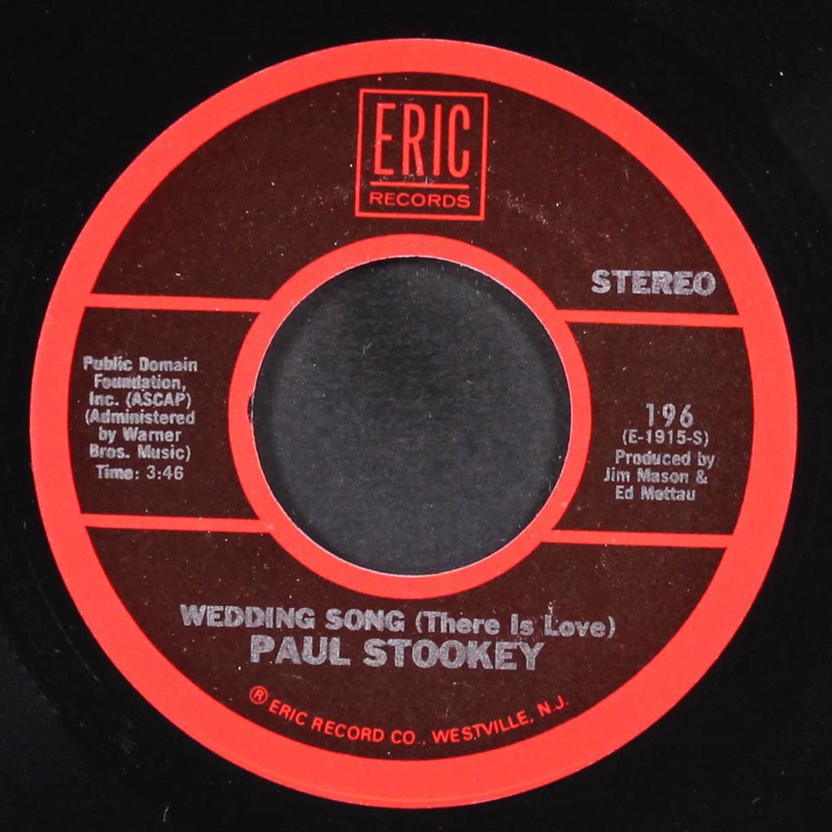 wedding song (there is love) / sebastian by PAUL STOOKEY