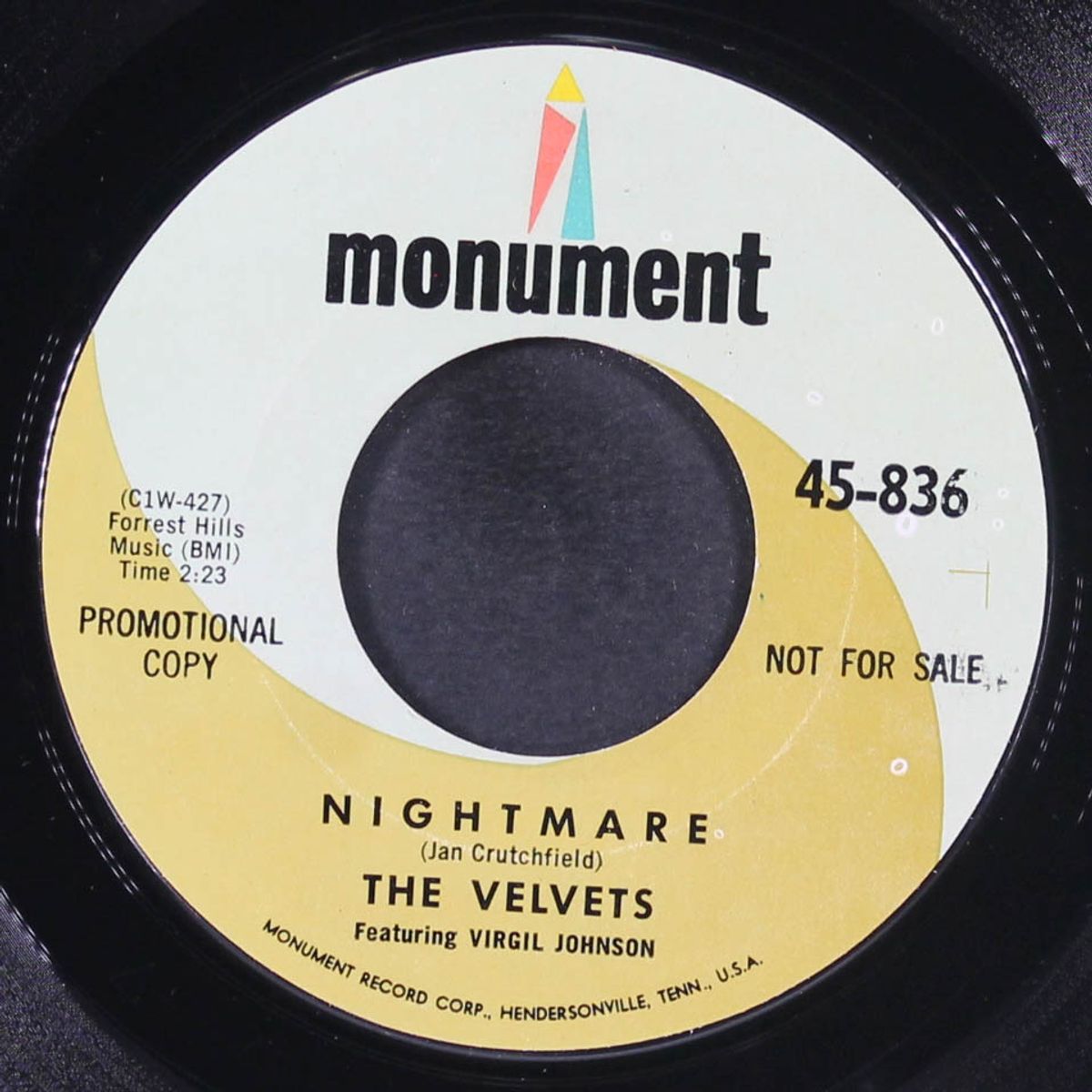 nightmare / here comes that song again by VELVETS