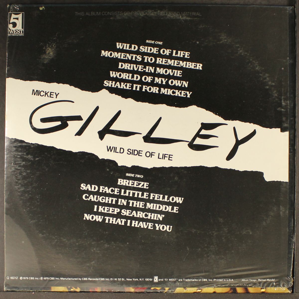 wild side of life by MICKEY GILLEY