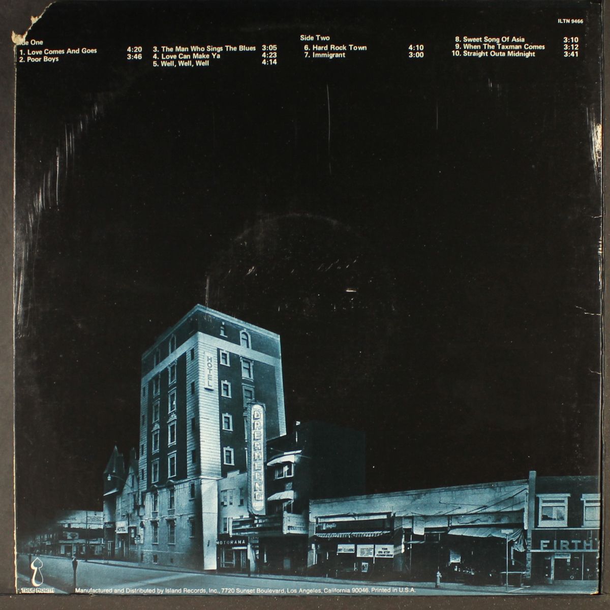 hard rock town by MURRAY MCLAUCHLAN