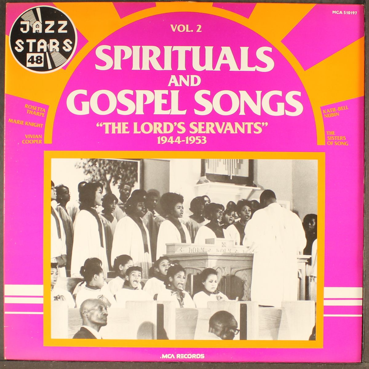 spirituals and gospel songs, vol. 2; the lord's servants by VARIOUS