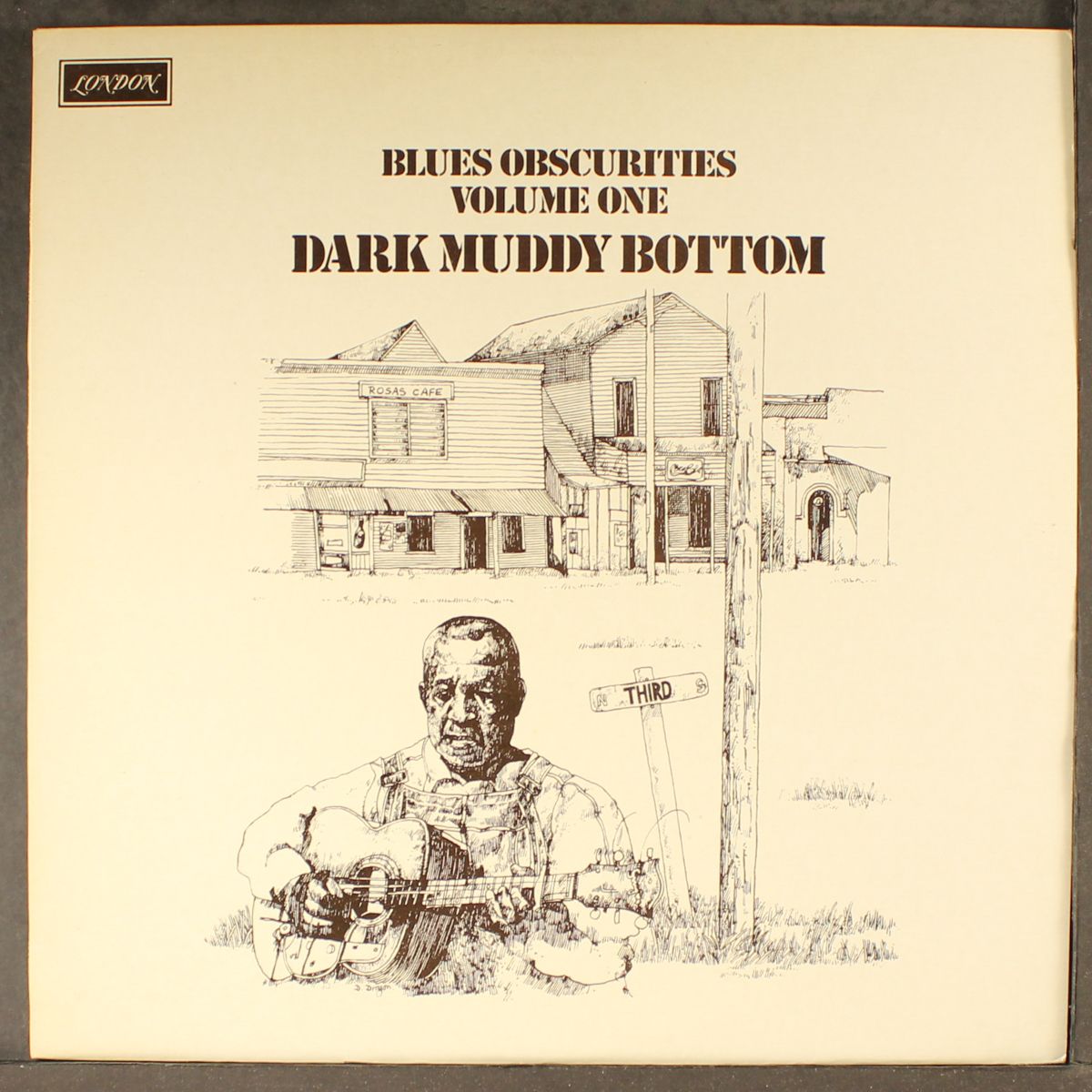 blues obscurites, vol. 1; dark muddy bottom by VARIOUS