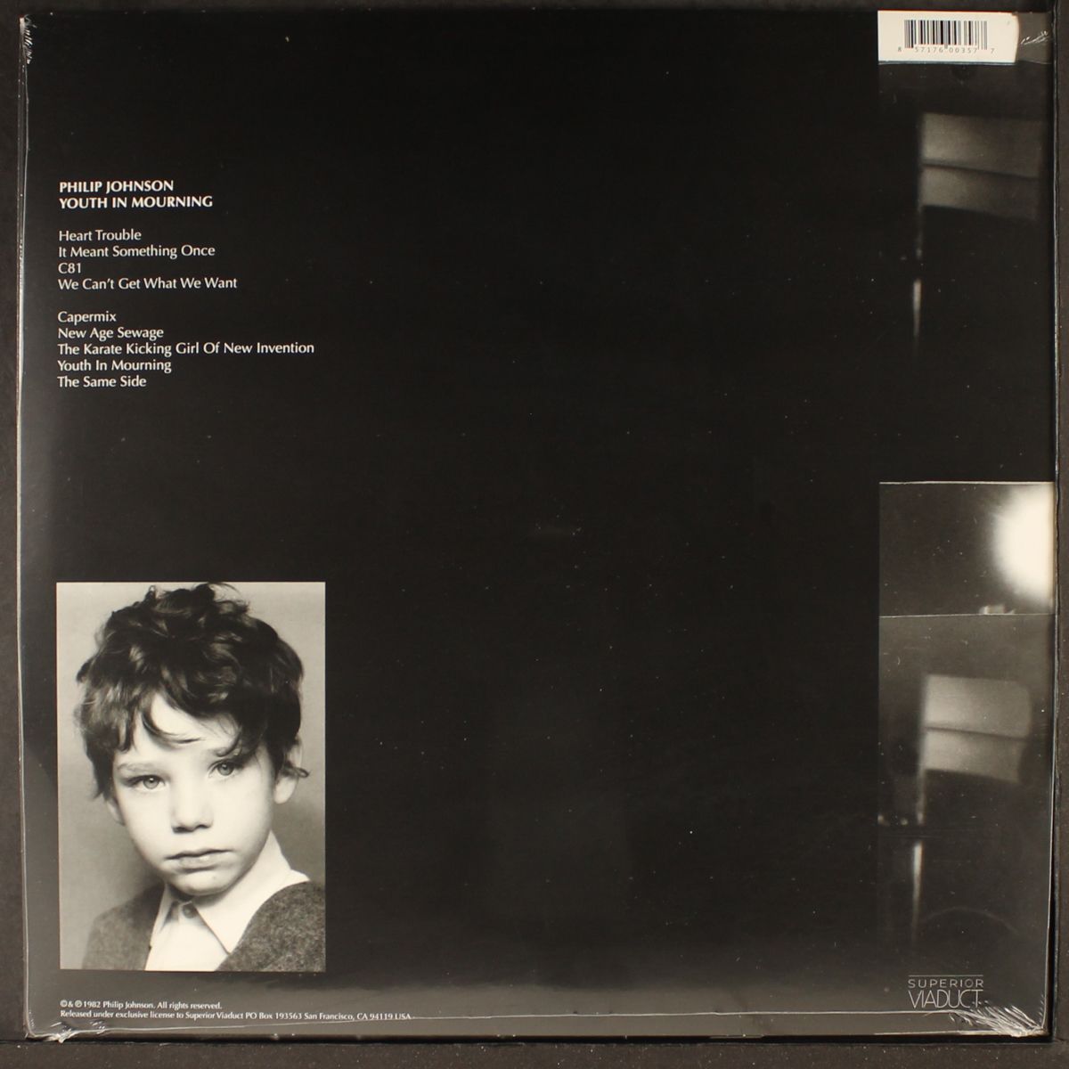 youth in mourning by PHILIP JOHNSON