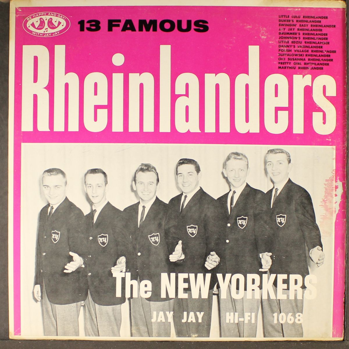 13 famous rheinlanders by NEW YORKERS