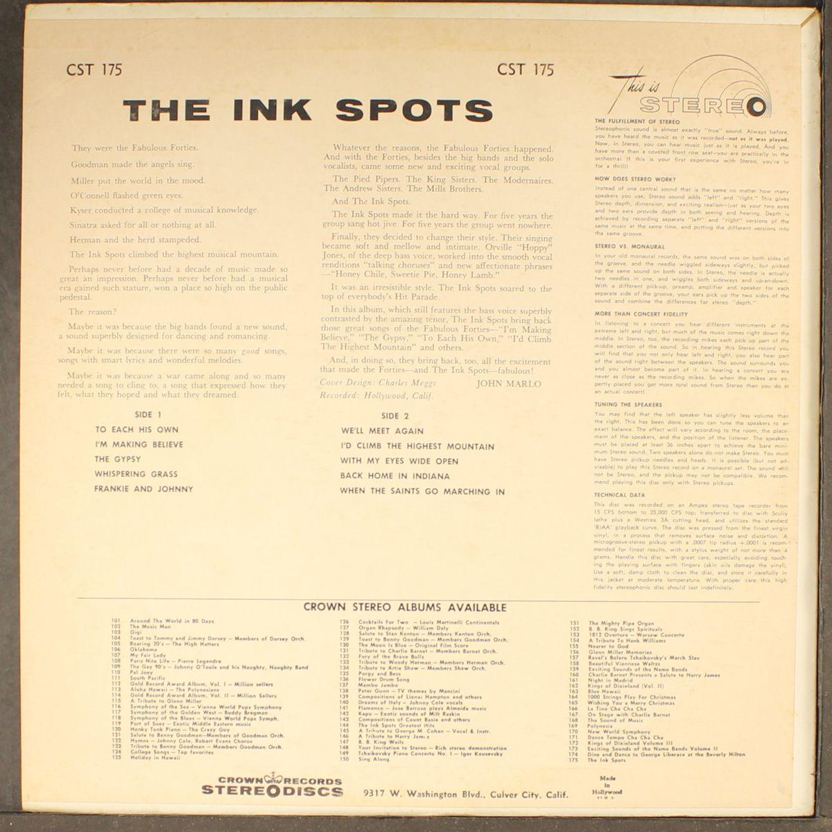 the ink spots by INK SPOTS