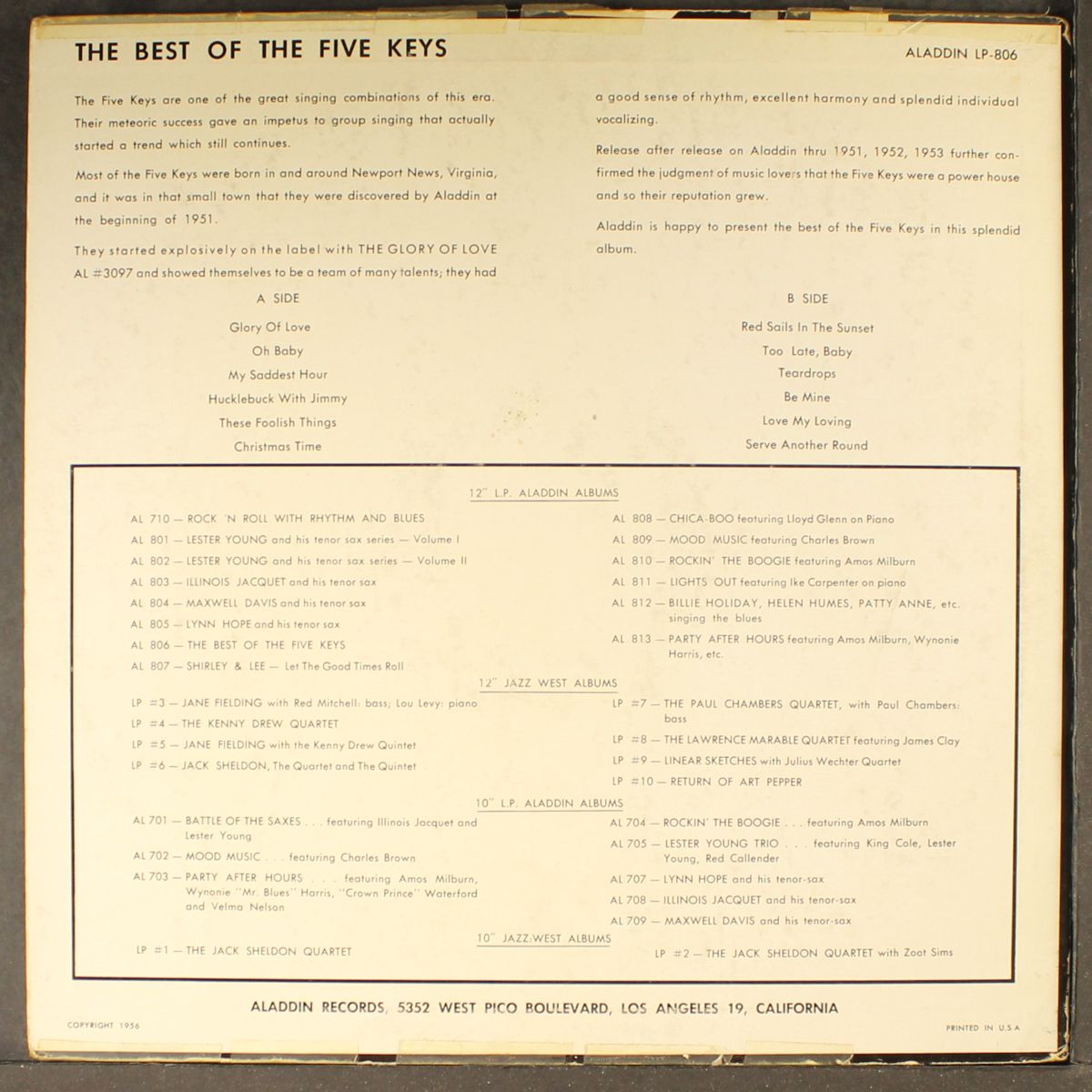 best of by FIVE KEYS