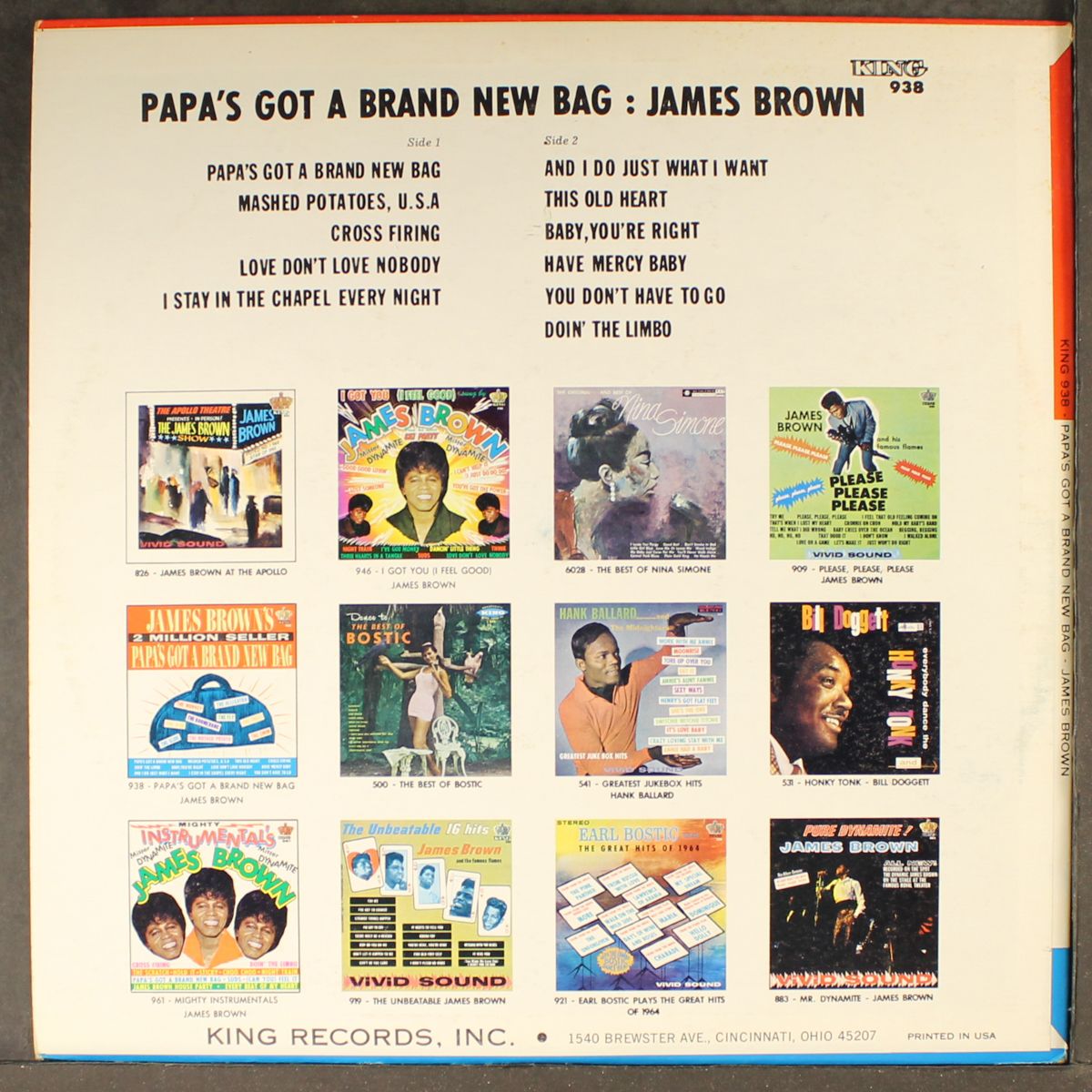 papa's got a brand new bag by JAMES BROWN