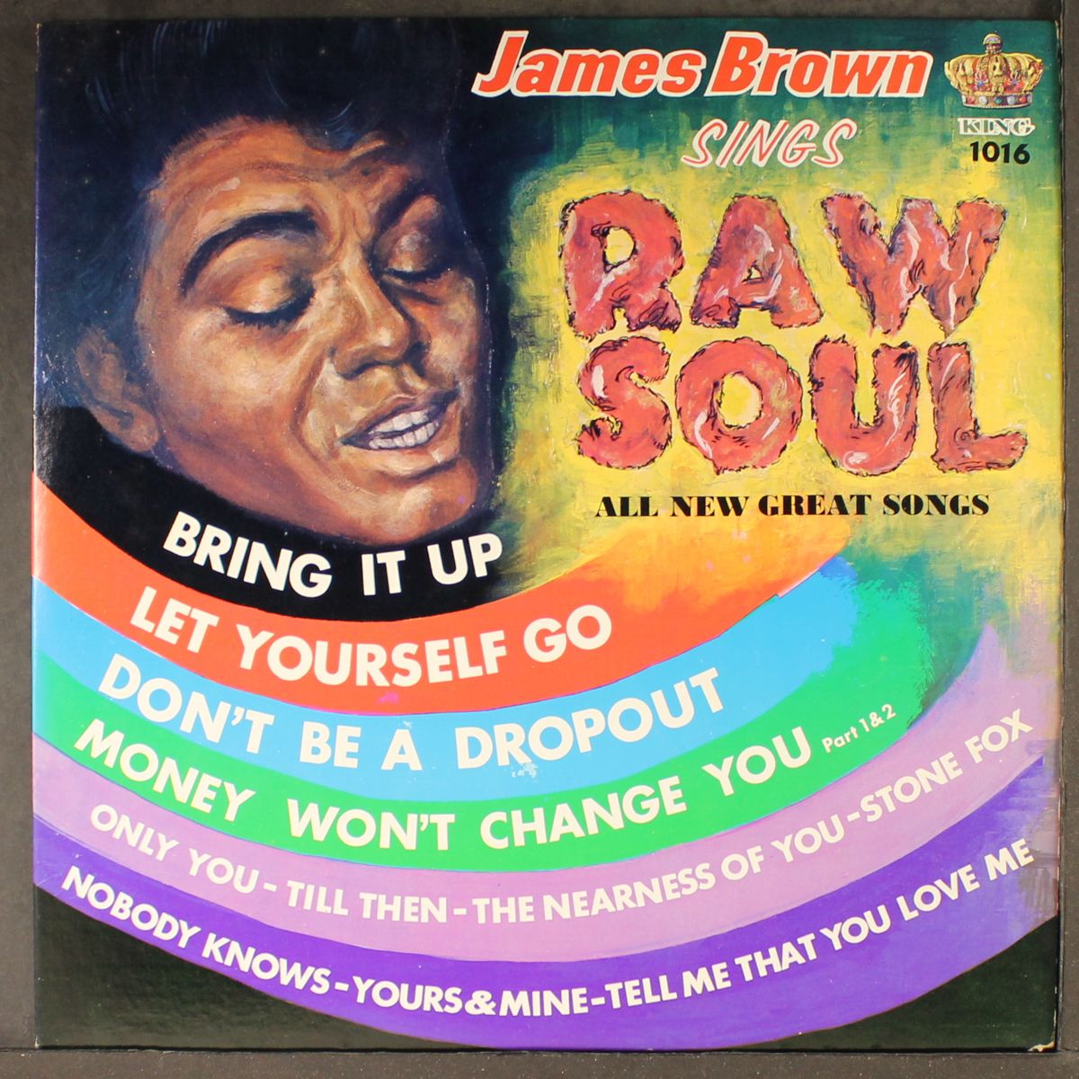 sings raw soul by JAMES BROWN