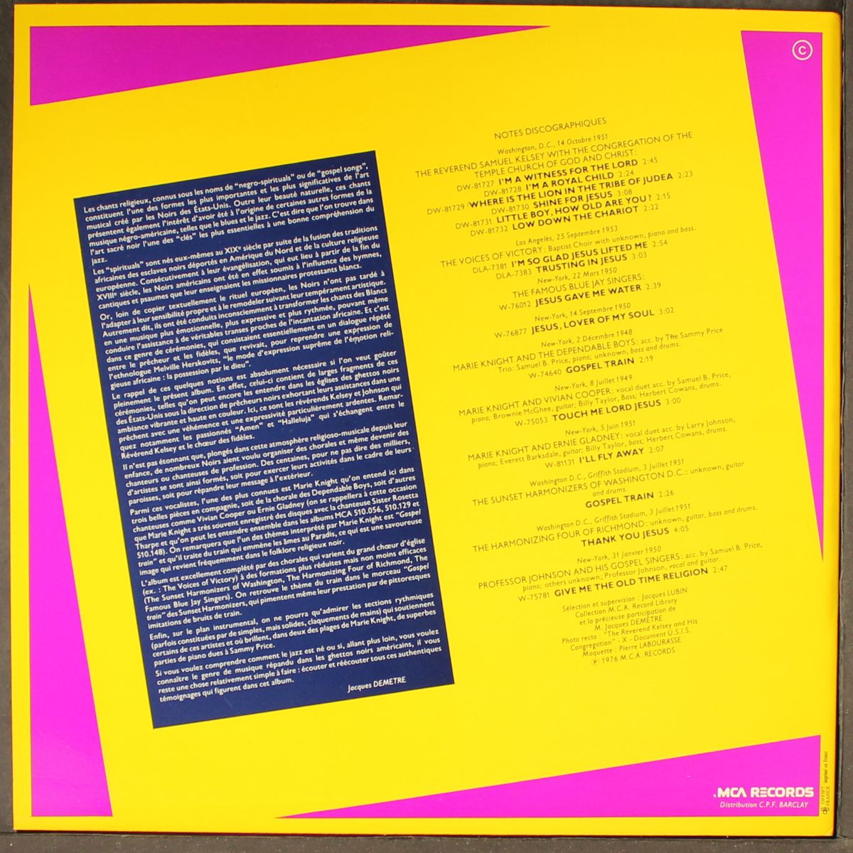 spirituals & gospel songs 1948-1953 by VARIOUS