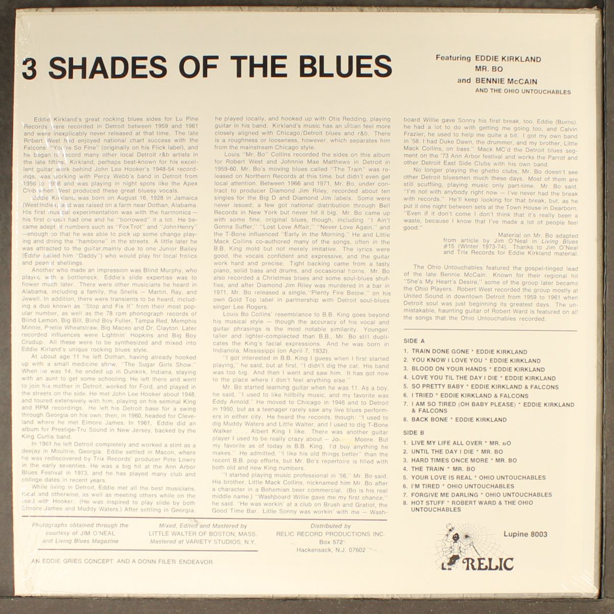 3 shades of the blues by EDDIE KIRKLAND, ETC