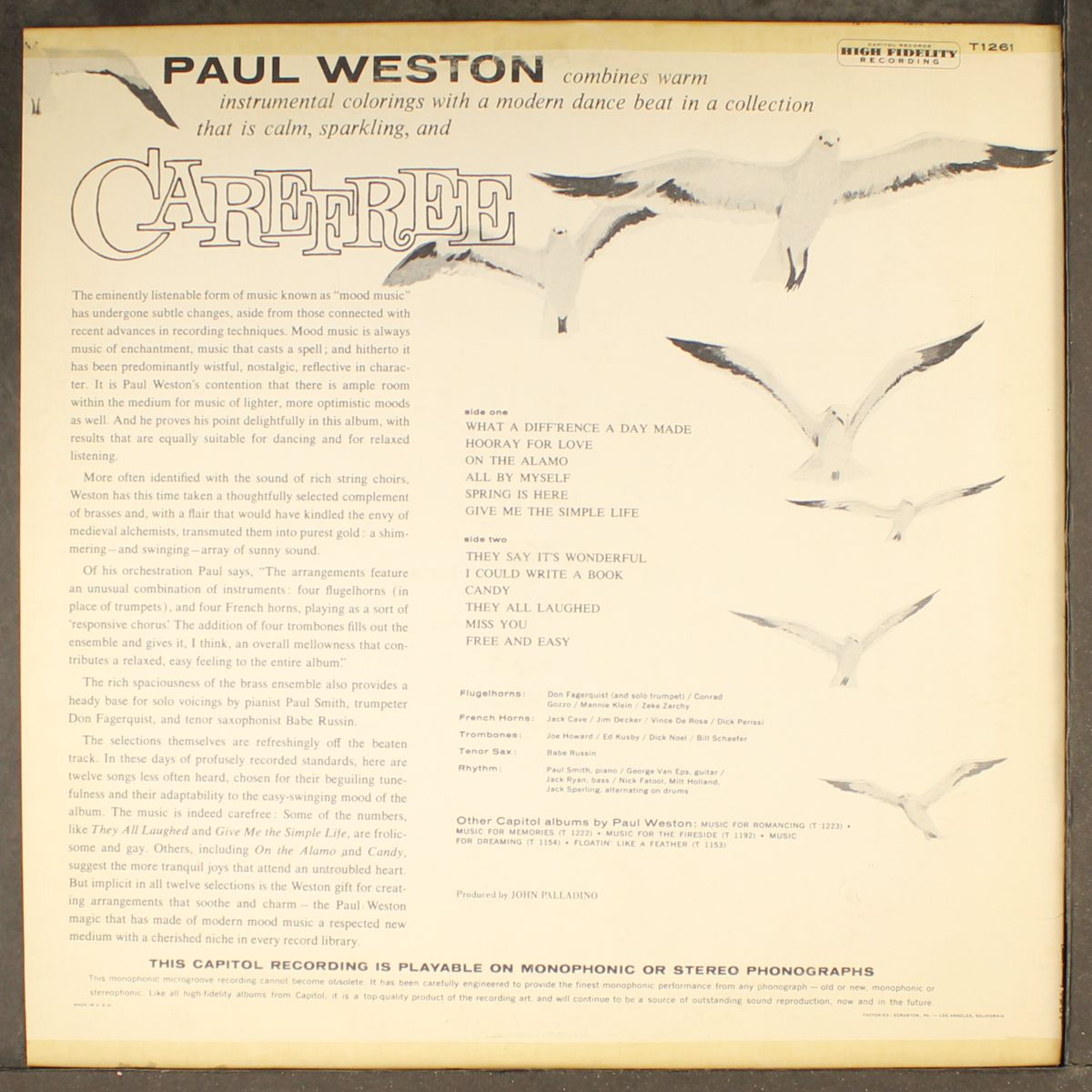 carefree by PAUL WESTON