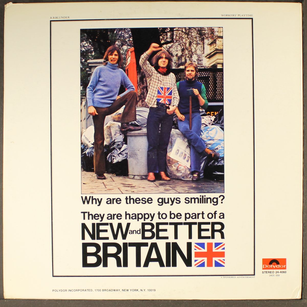 workers' playtime by B.B. BLUNDER