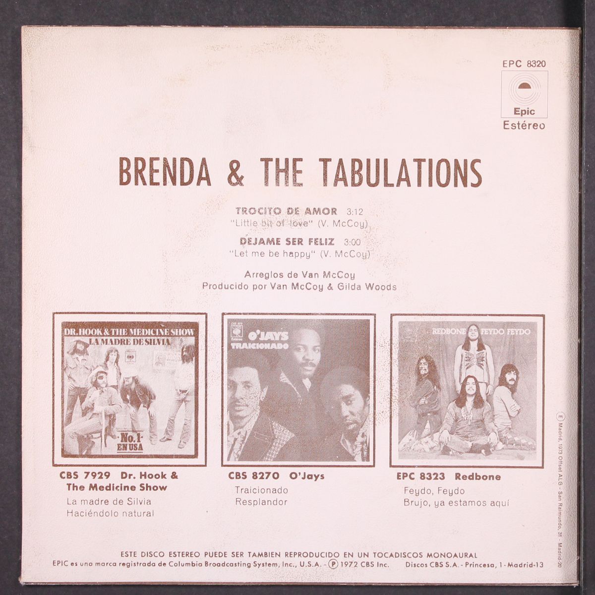 let me be happy / little bit of love by BRENDA & TABULATIONS