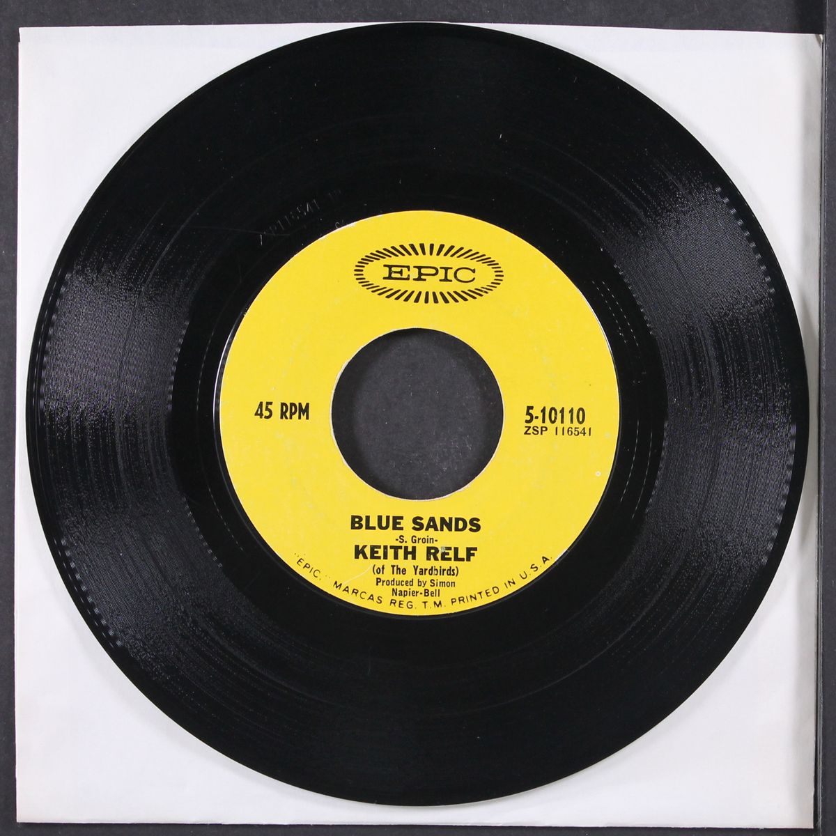 shapes in my mind / blue sands by KEITH RELF