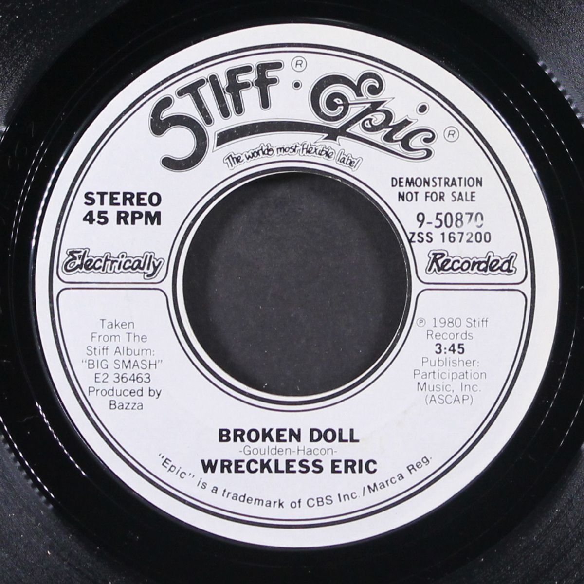 broken doll / same by WRECKLESS ERIC