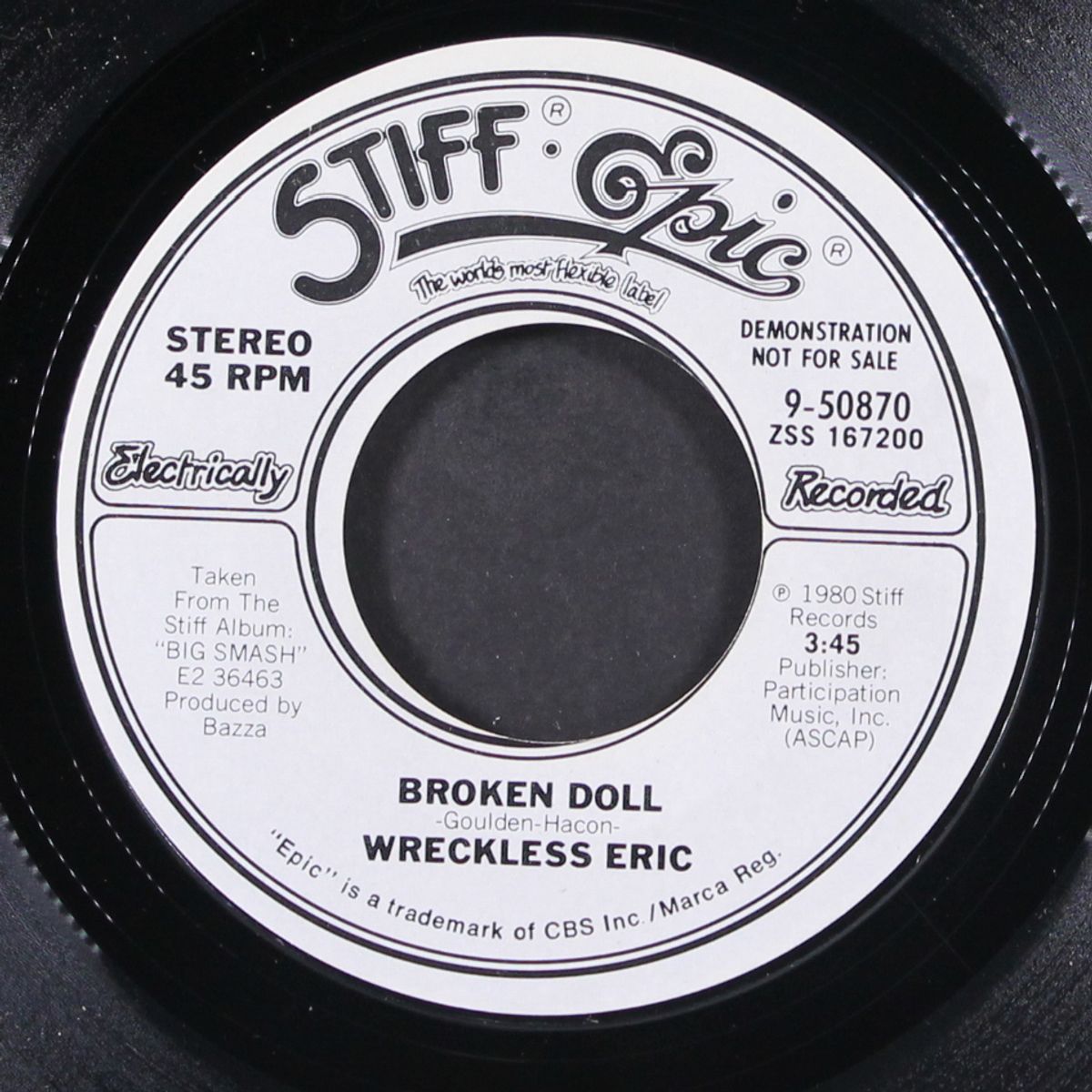 broken doll / same by WRECKLESS ERIC