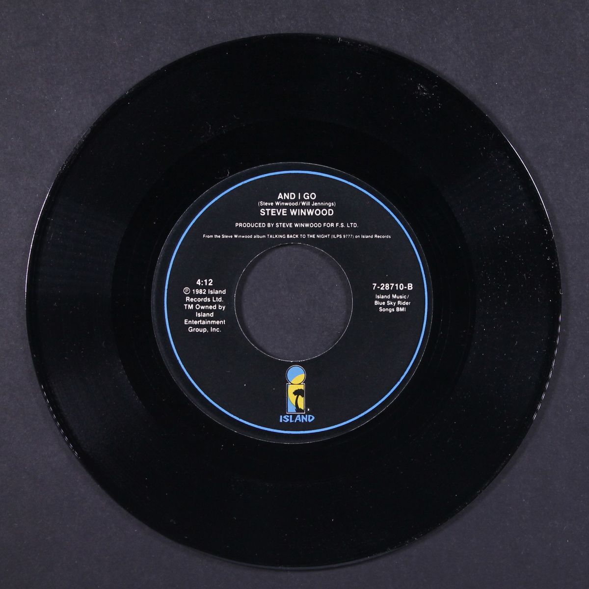 higher love / and i go by STEVE WINWOOD