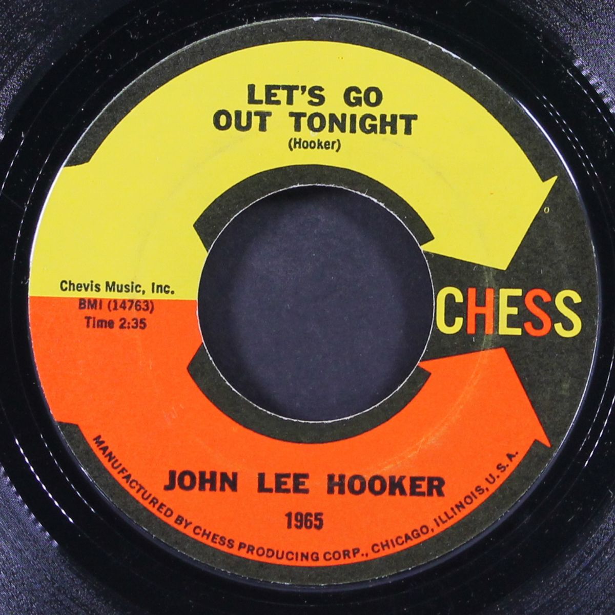 in the mood / let's go out tonight by JOHN LEE HOOKER