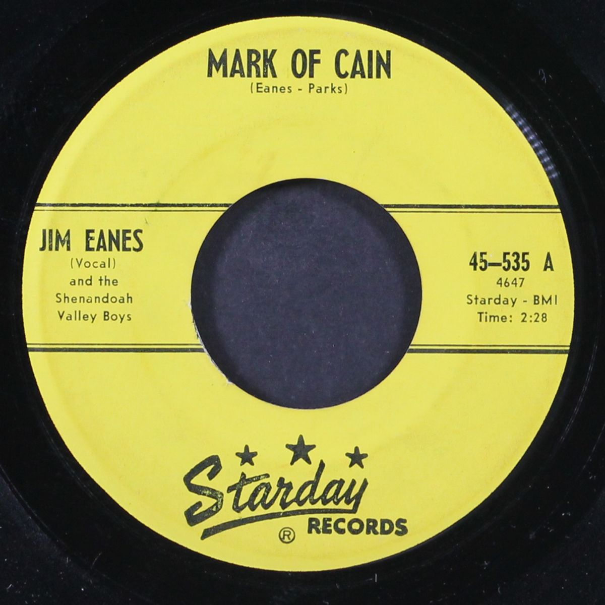 mark of cain / borderline by JIM EANES