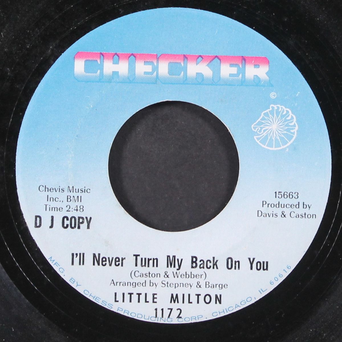 i'll never turn my back on you / blank by LITTLE MILTON