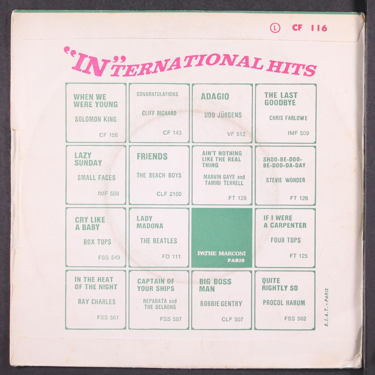 to sir with love / let's pretend by LULU