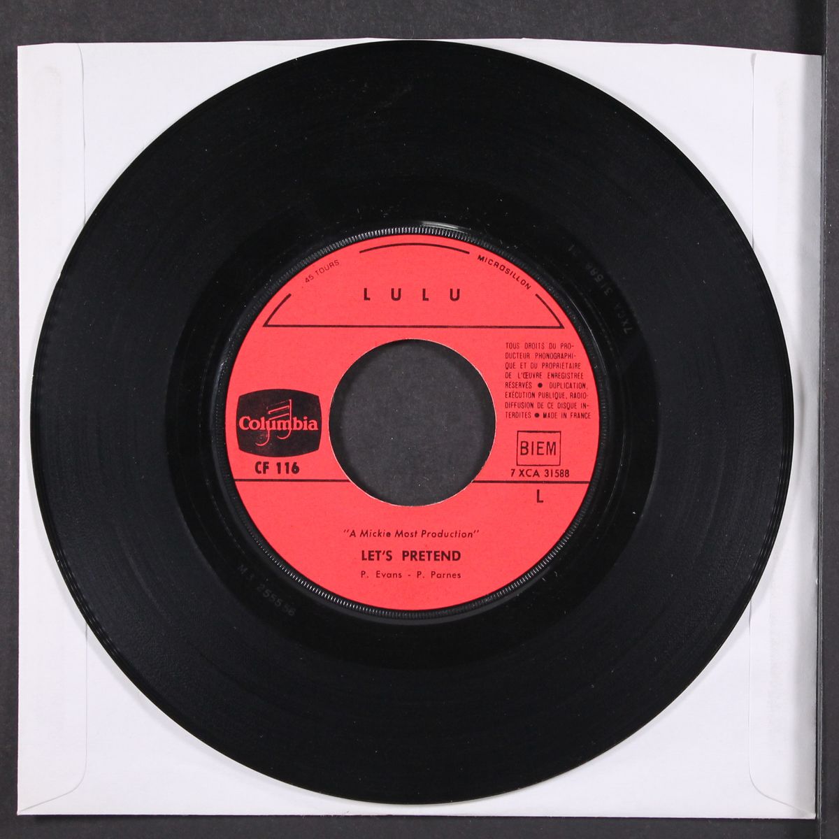 to sir with love / let's pretend by LULU