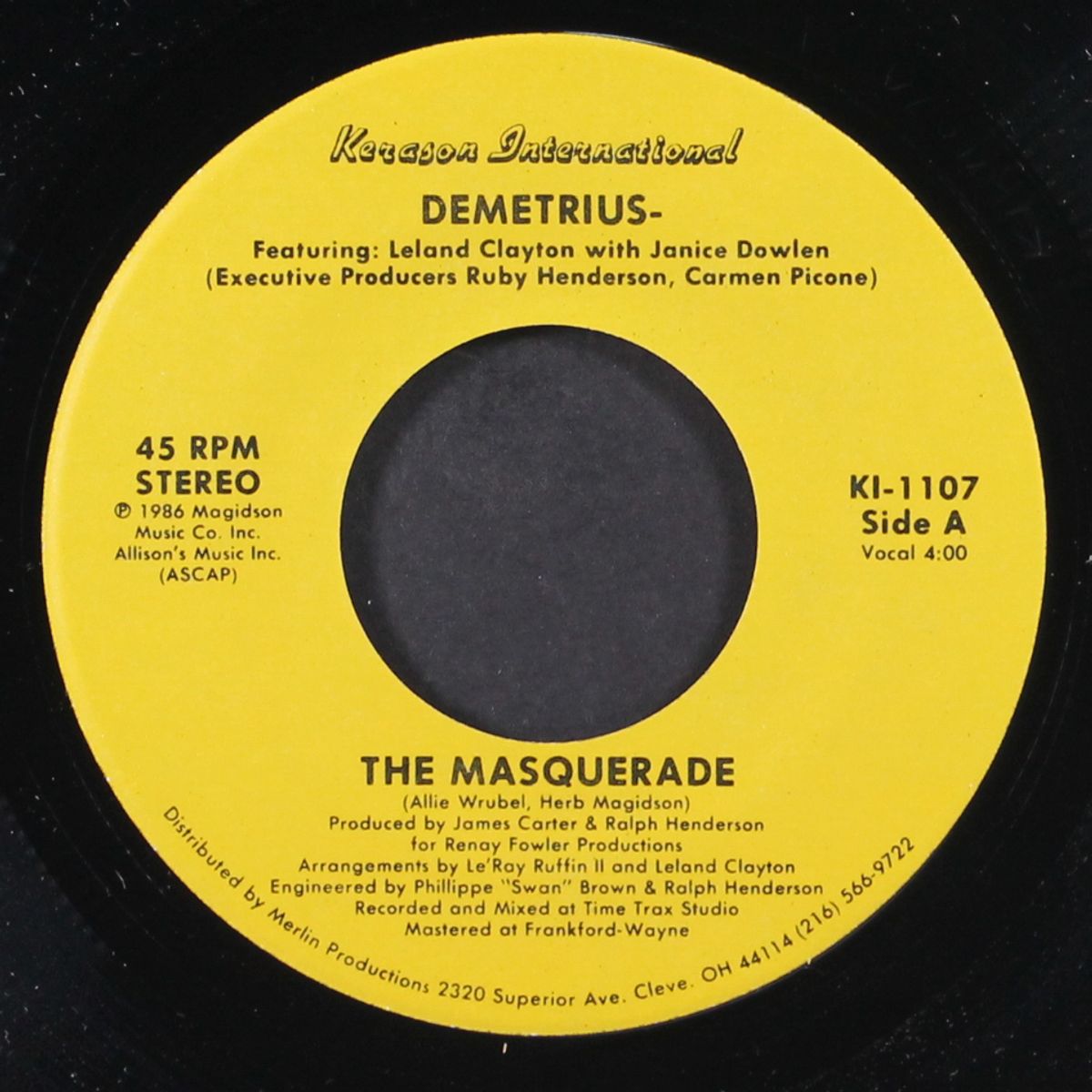 the masquerade / instrumental by DEMETRIUS