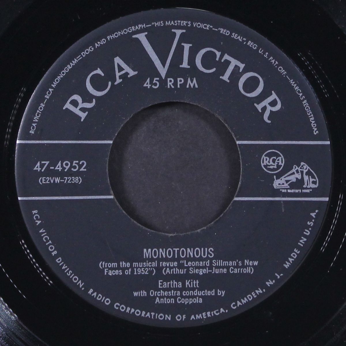 monotonous by EARTHA KITT