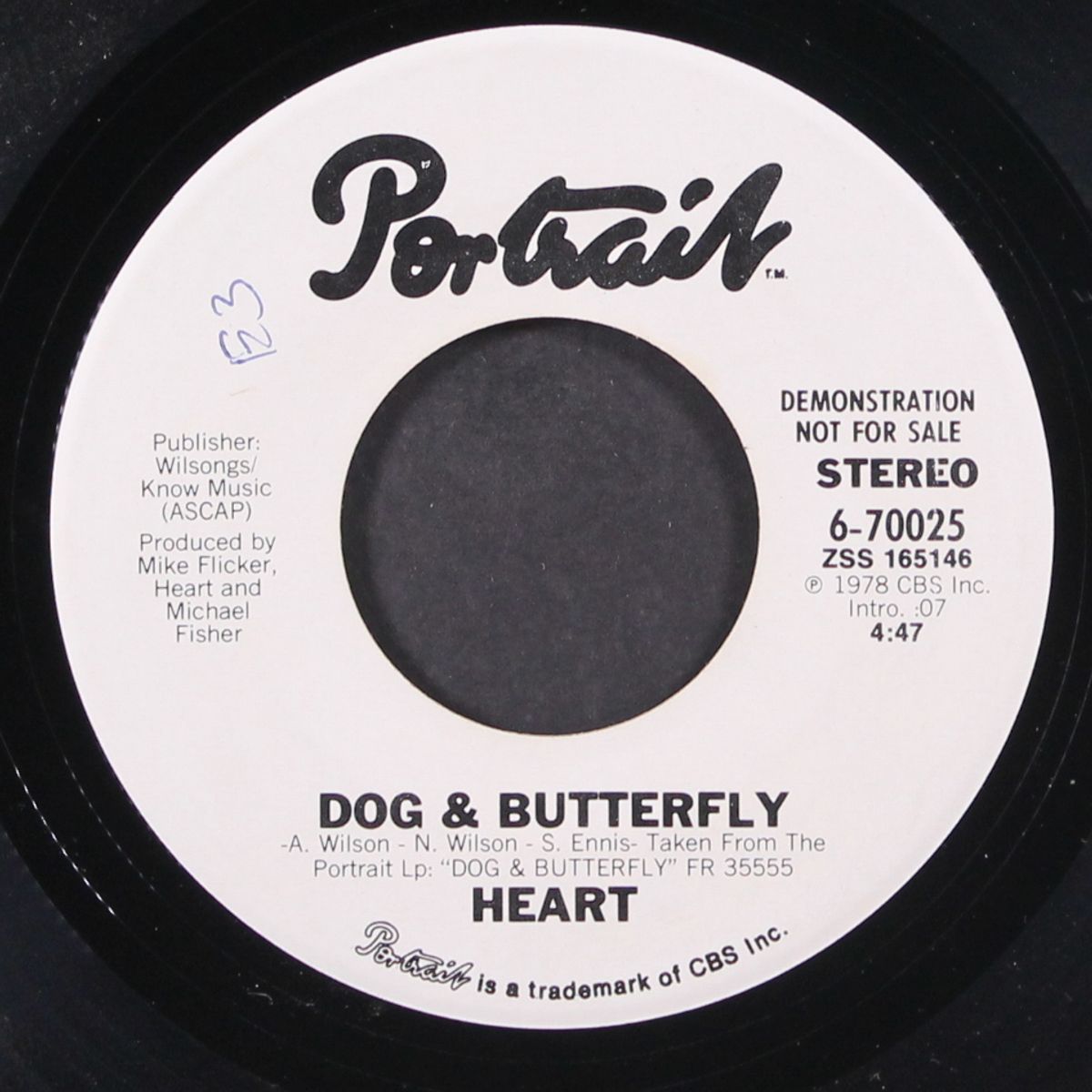 dog & butterfly / mono by HEART