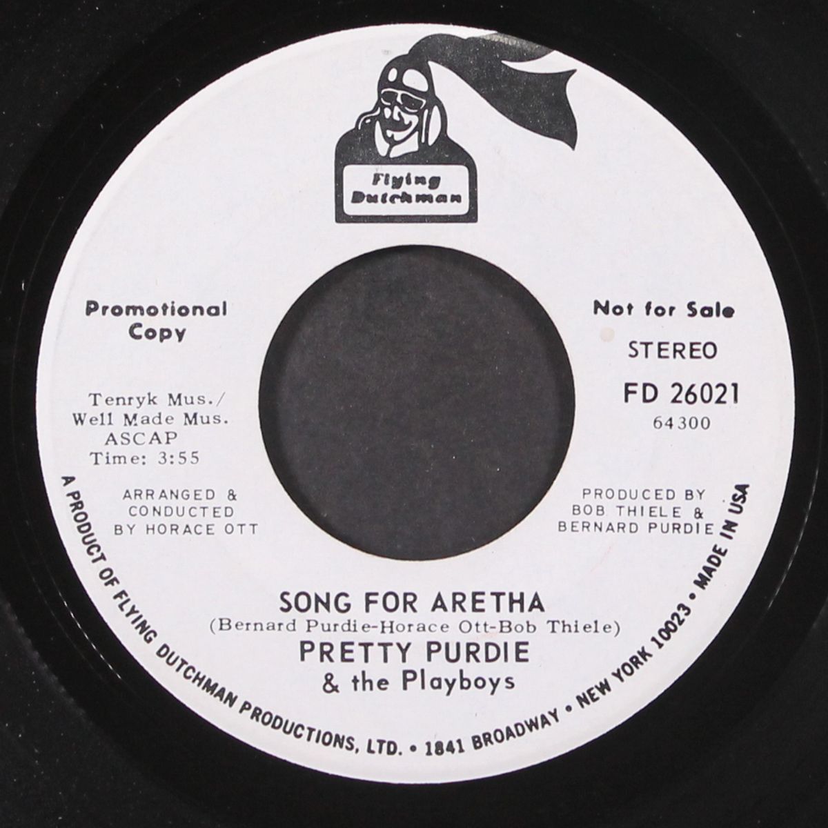 song for aretha / same by PRETTY PURDIE