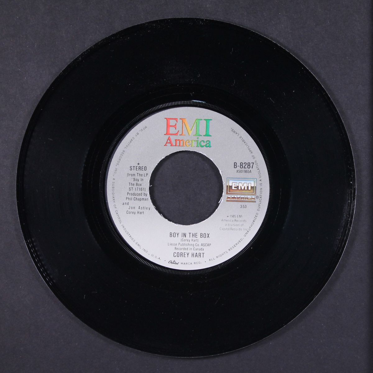 boy in the box / silent talking by COREY HART