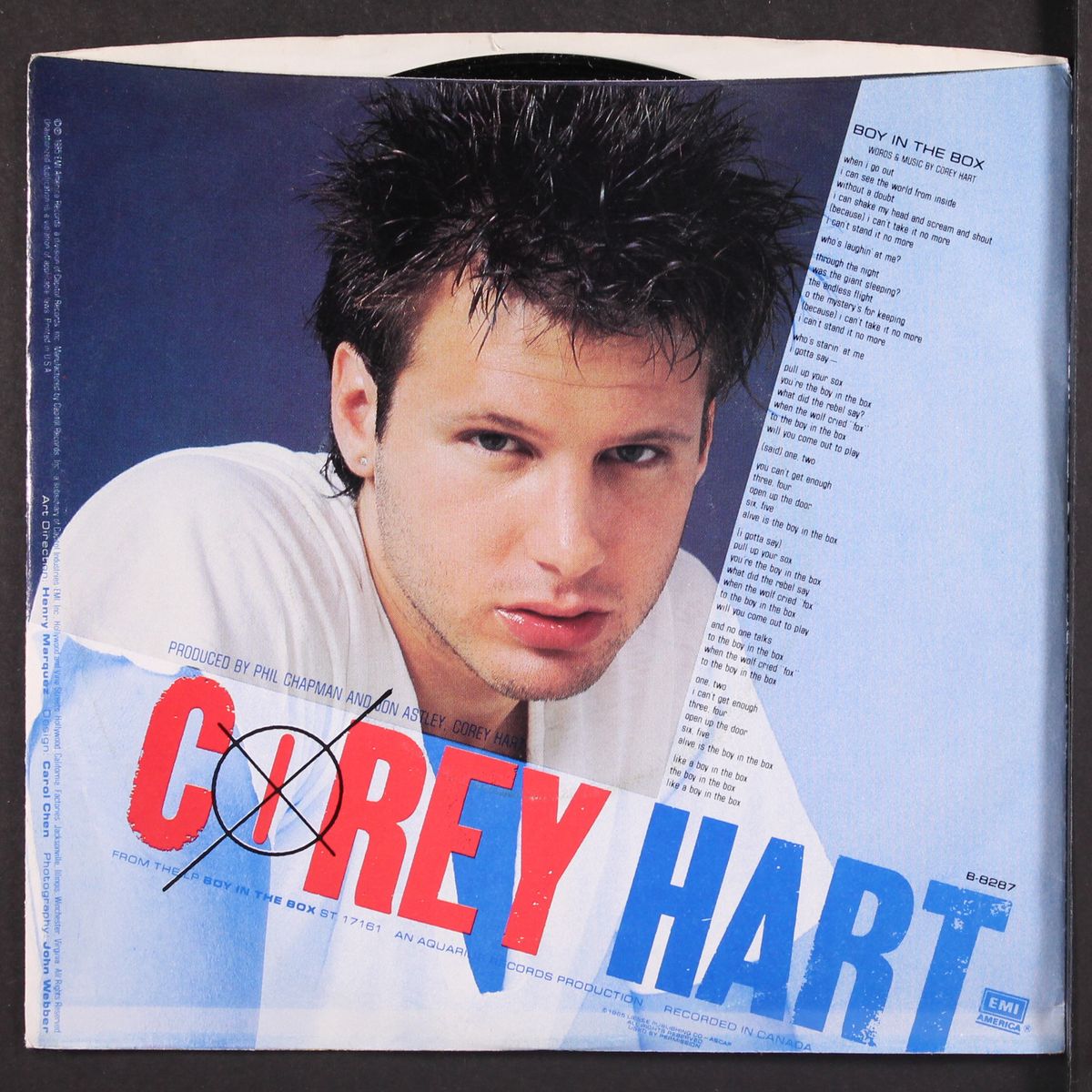 boy in the box / silent talking by COREY HART