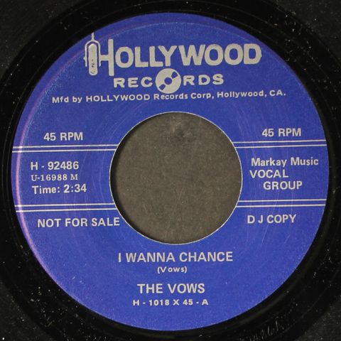 ROSCOE GORDON / VOWS