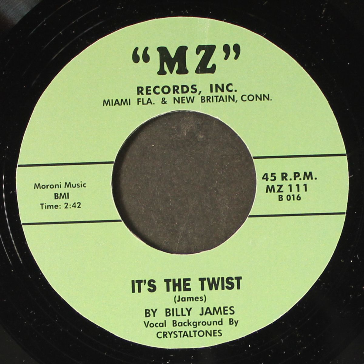 meant for me / it's the twist by BILLY JAMES