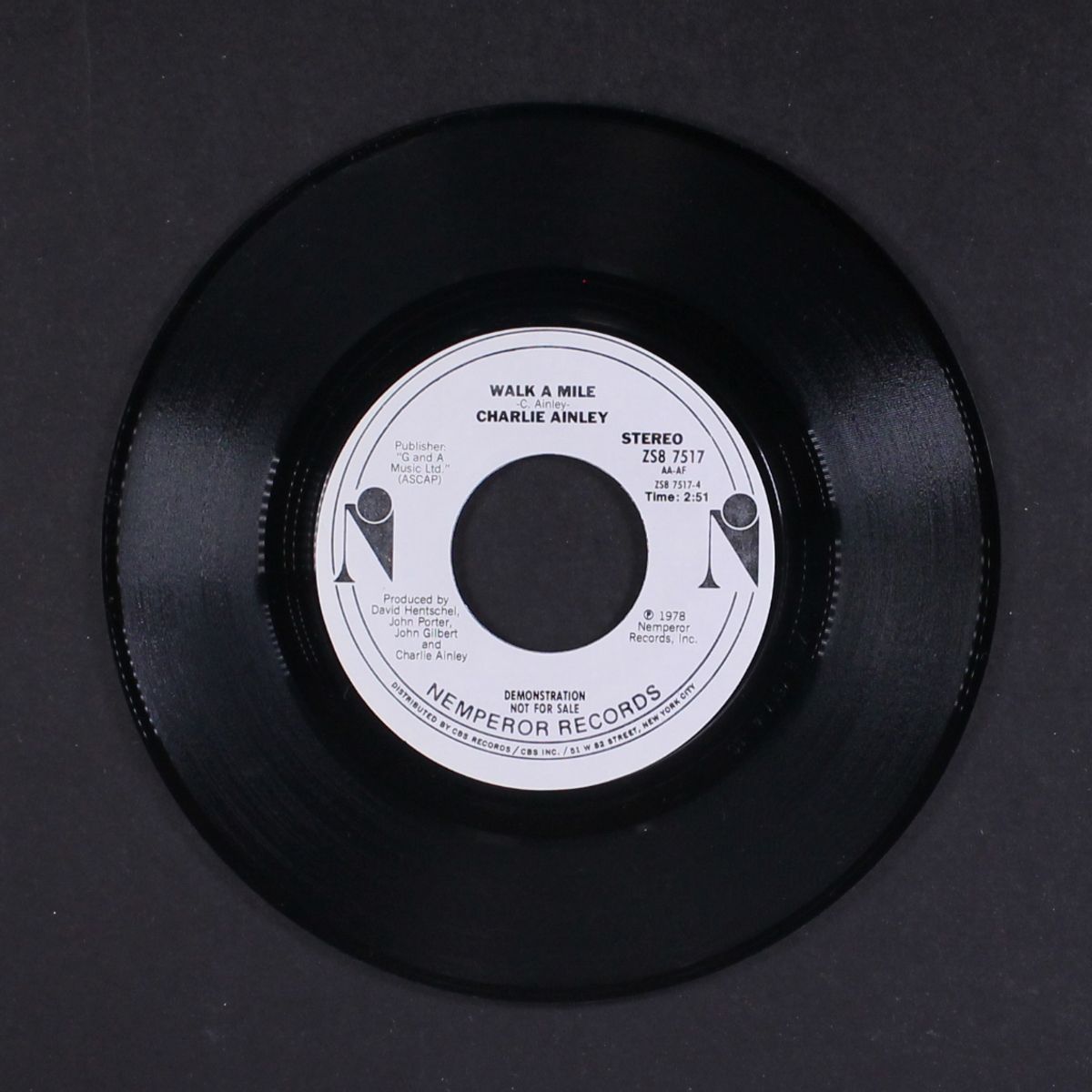 you tell me lies / walk a mile by CHARLIE AINLEY