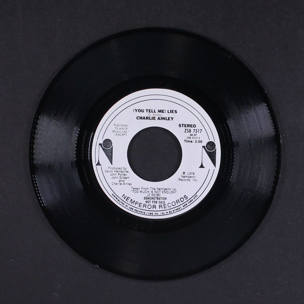 you tell me lies / walk a mile by CHARLIE AINLEY