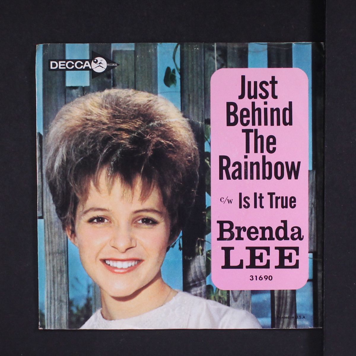is it true / just behind the rainbow by BRENDA LEE