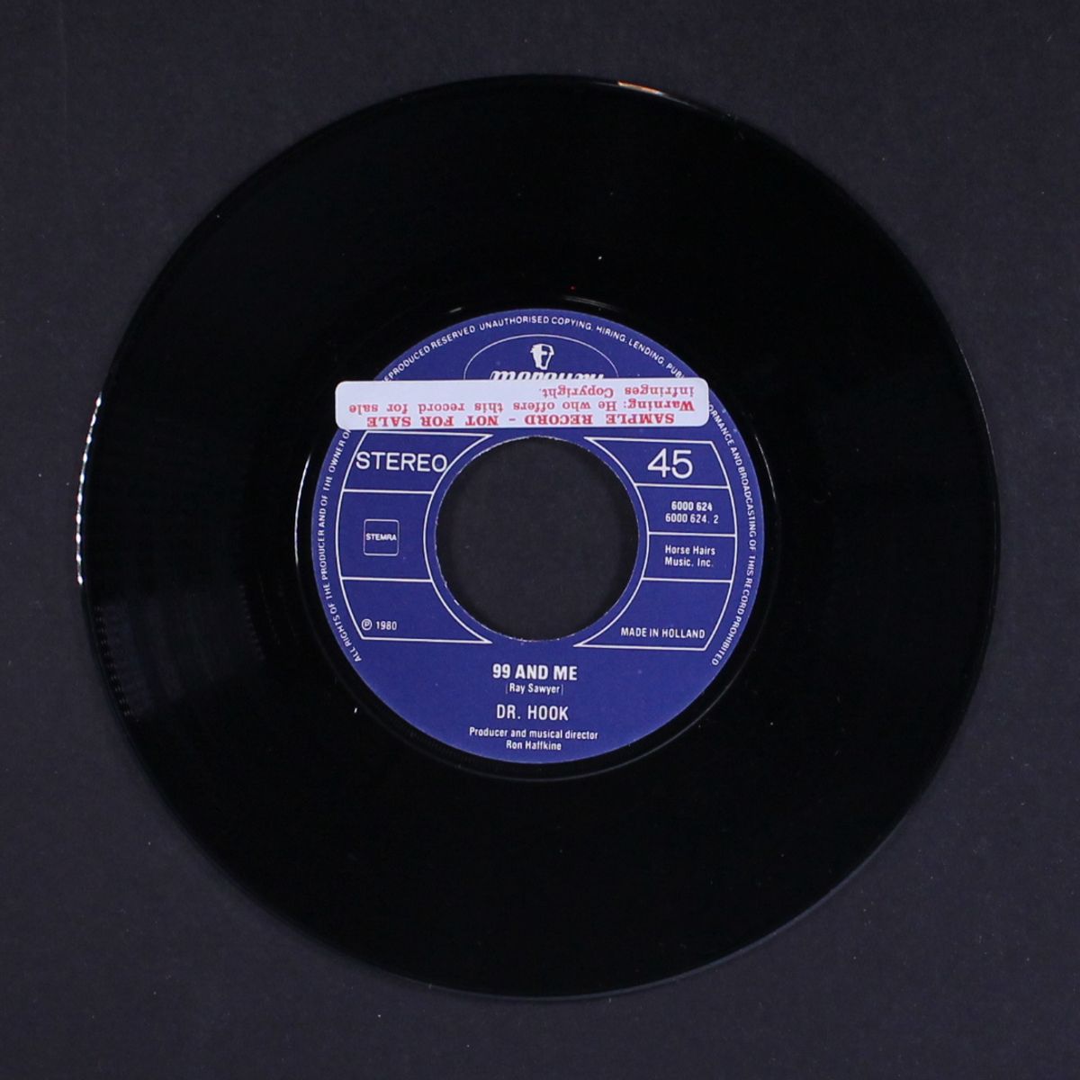 99 and me / body talkin' by DR. HOOK