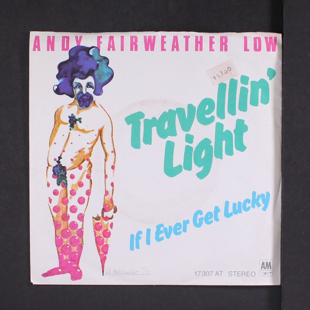 travellin' light by ANDY FAIRWEATHER LOW
