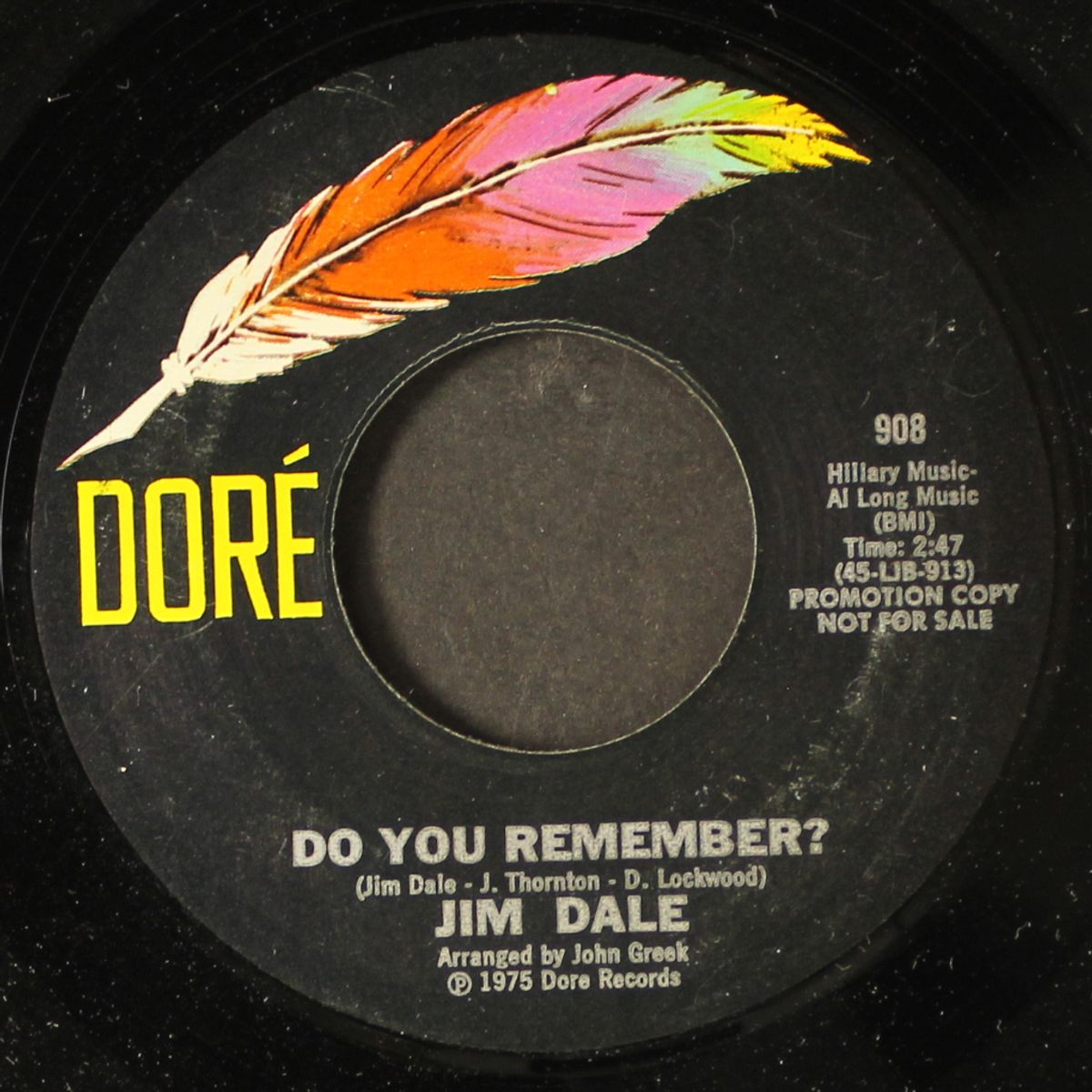 do you remember by JIM DALE