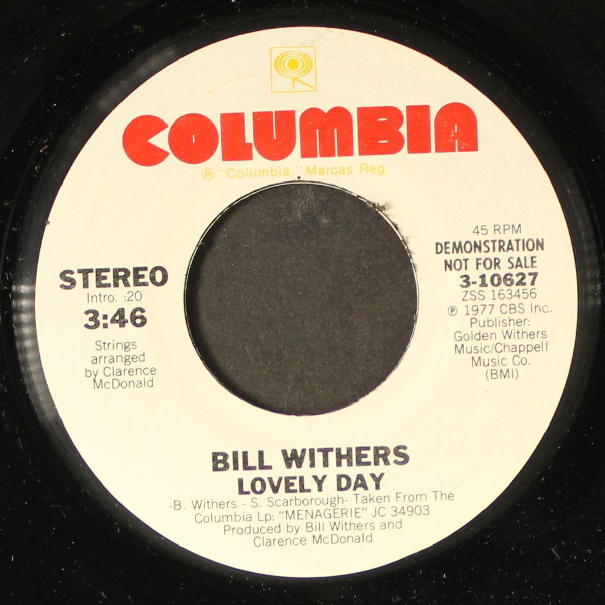 lovely day / mono by BILL WITHERS